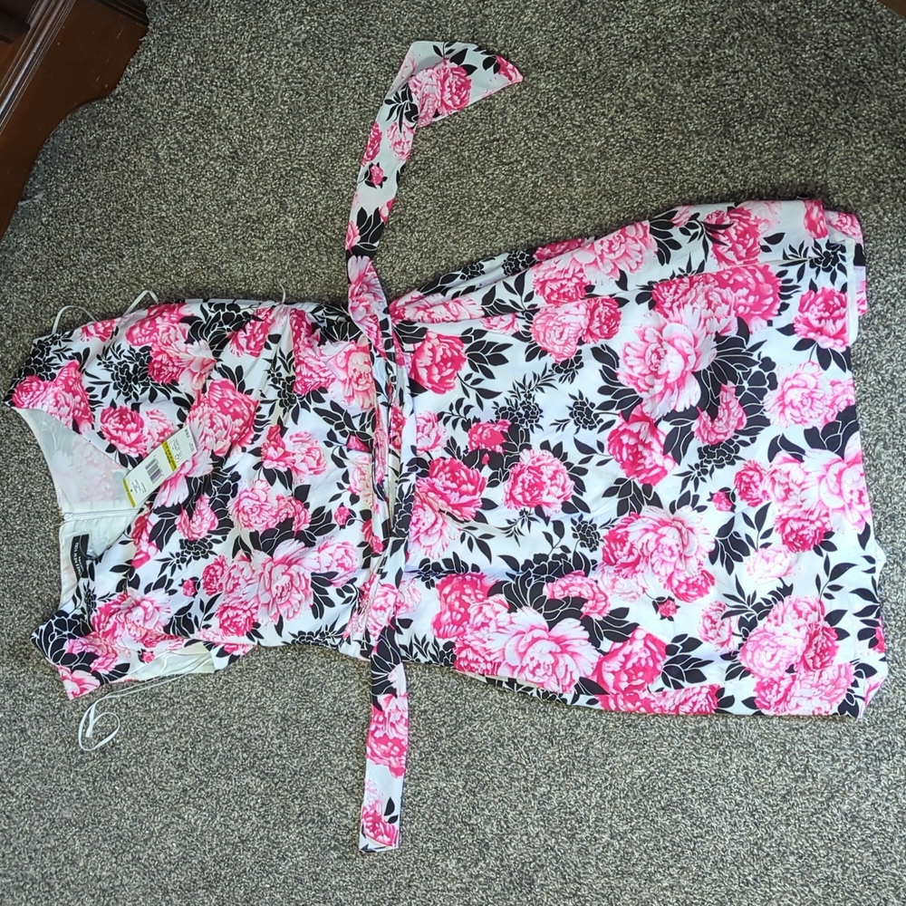 NWT dress size 14 Jones new York sleeveless with waist t…